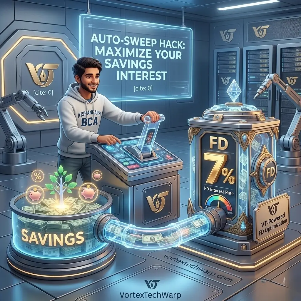 Tech-Fin hack: Auto-Sweep facility for maximizing savings interest