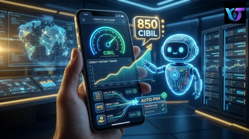 Modern 2026 AI fintech applications that help with how to improve cibil score