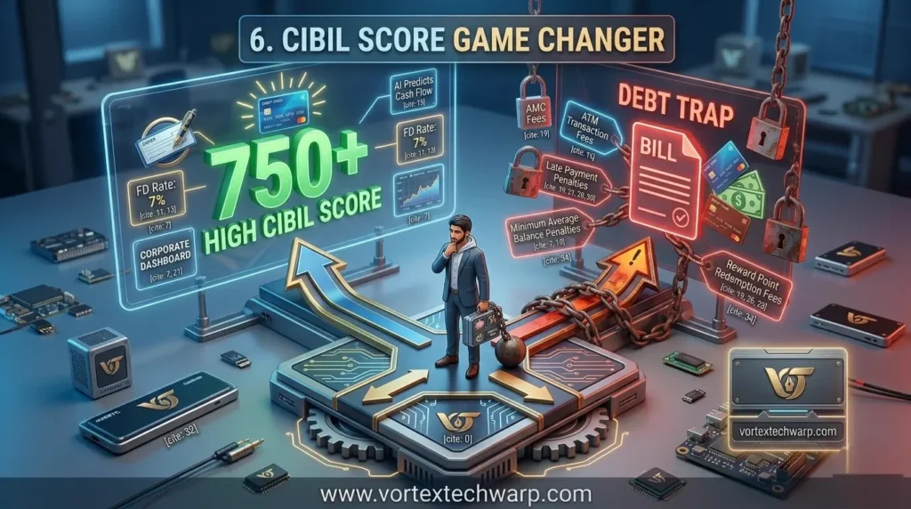 How credit card affects and builds CIBIL score rating safely