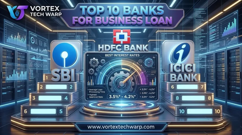 Comparison of Top 10 Indian Banks for Business Loans in 2026