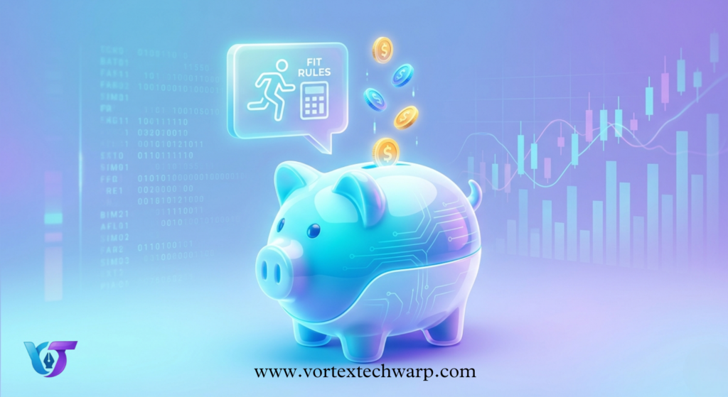 Fi Money smart AI piggy bank FIT rules