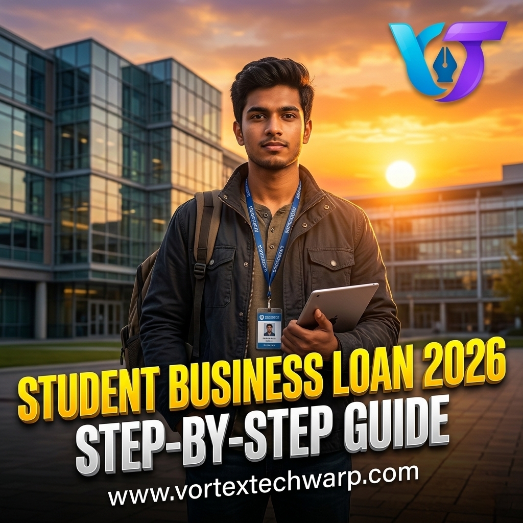 Indian college student checking startup funding and business loan guide